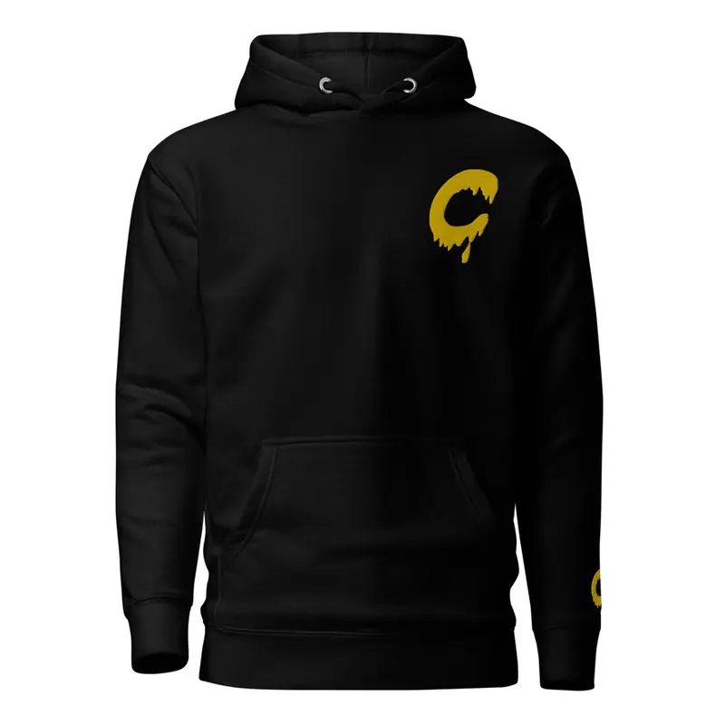 C logo hoodie (yellow)