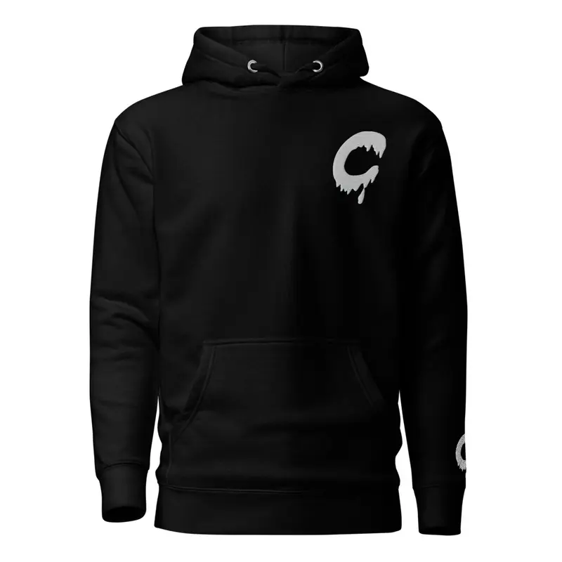 C logo hoodie (white)