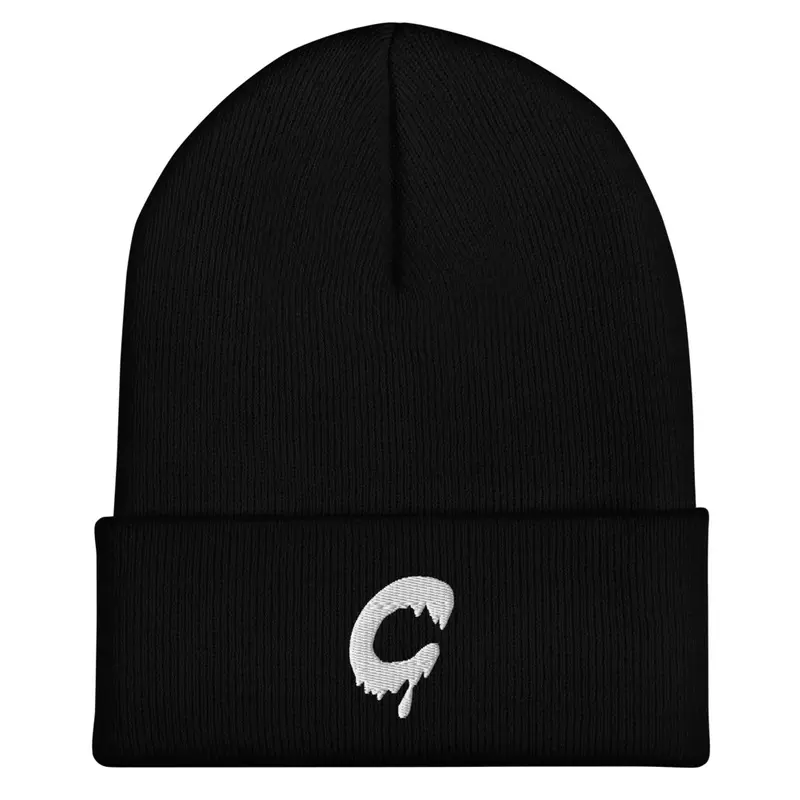 C logo beanie (white)