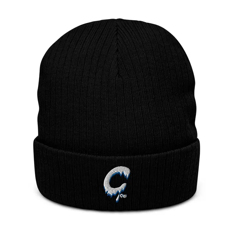 COZI logo beanie (blue)