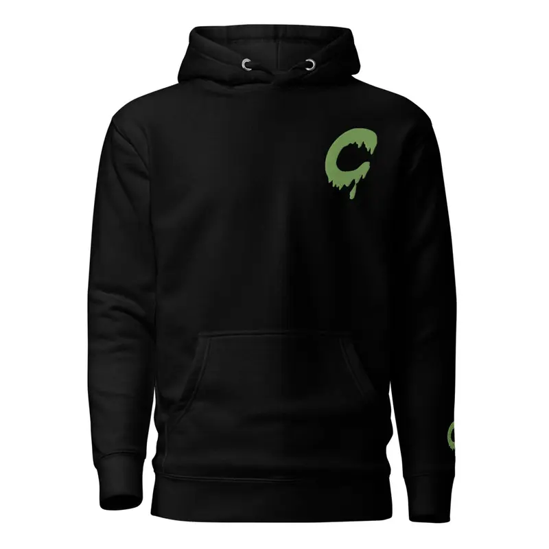 C logo hoodie (slime green)