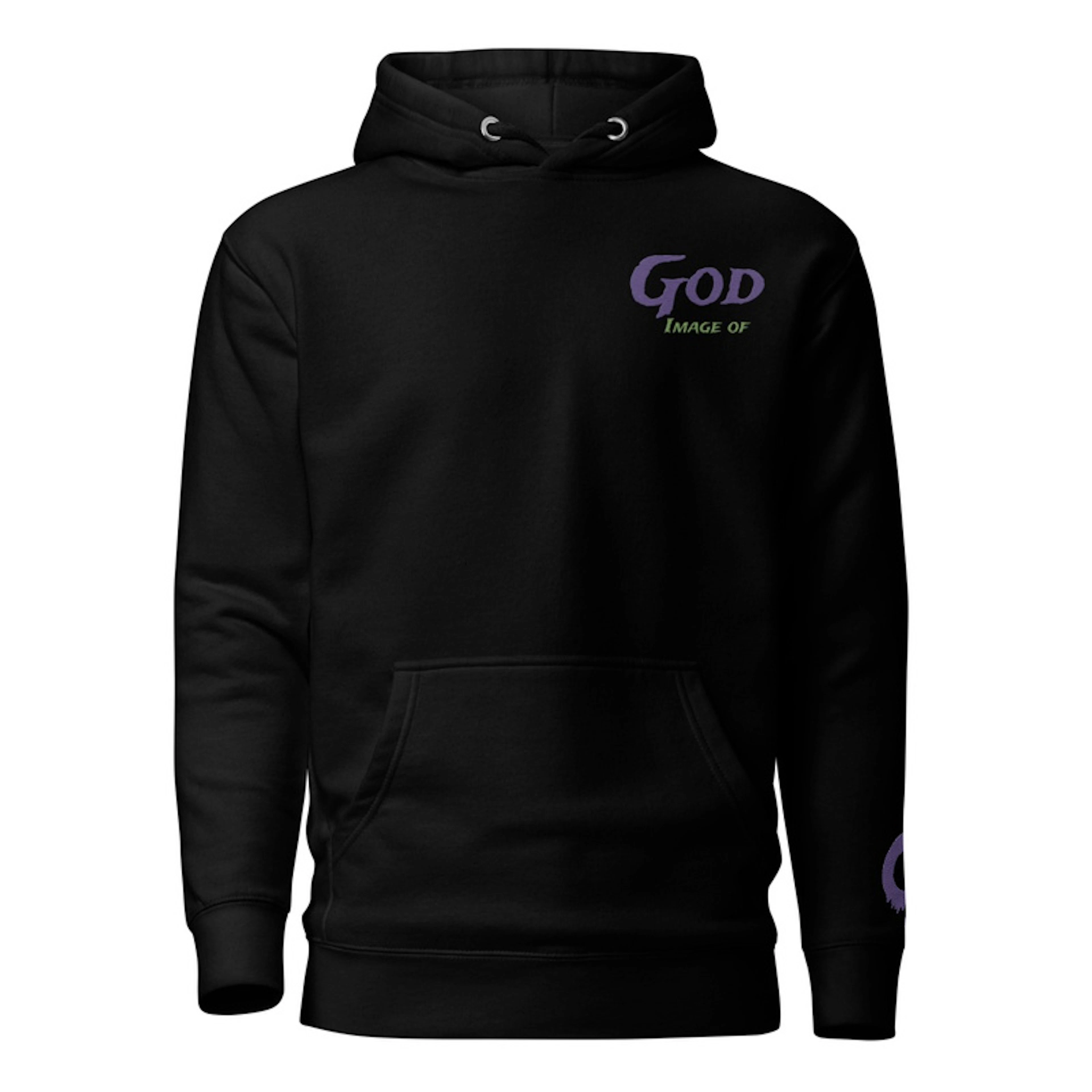 Image of GOD hoodie limited (purple)