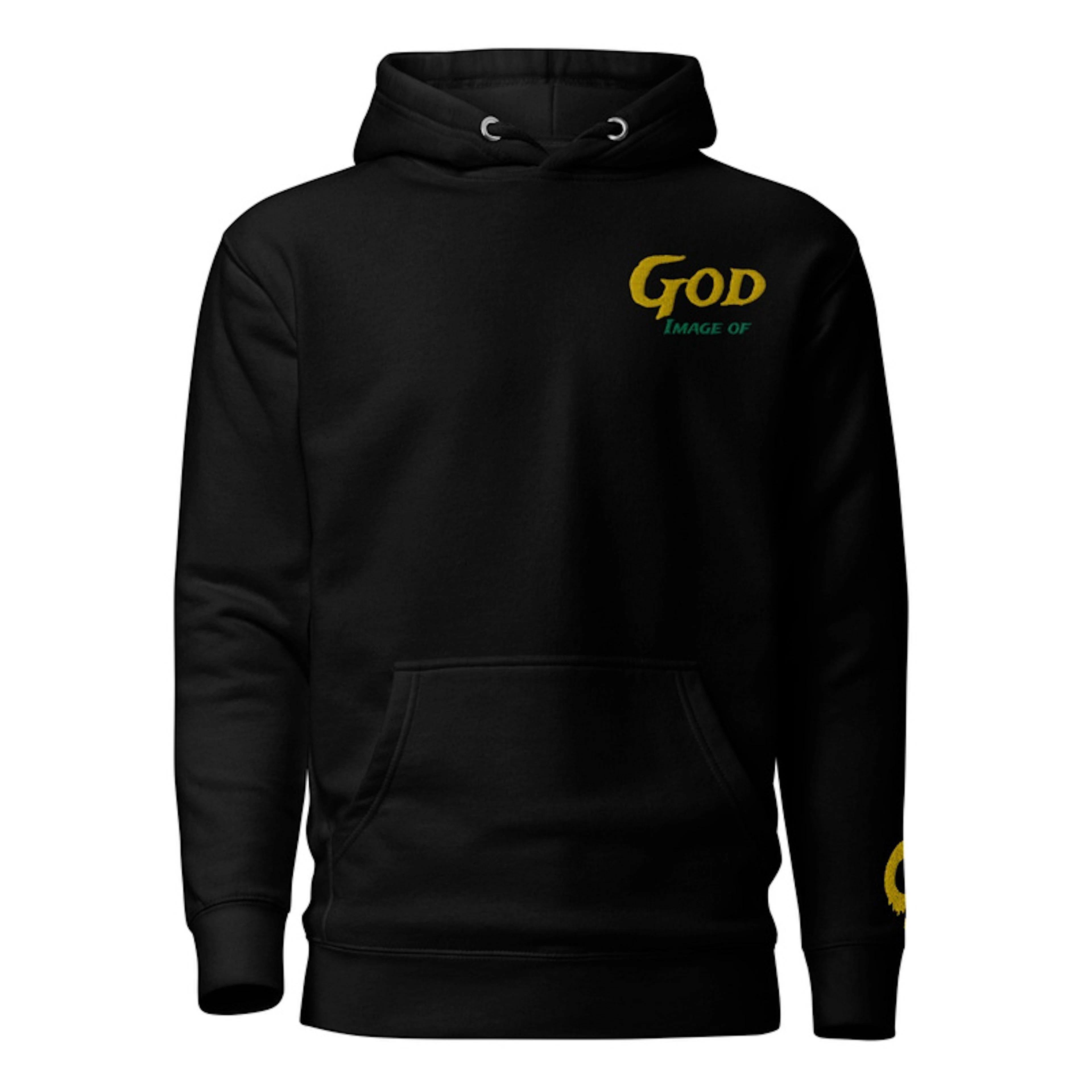 Image of GOD hoodie limited (yellow)