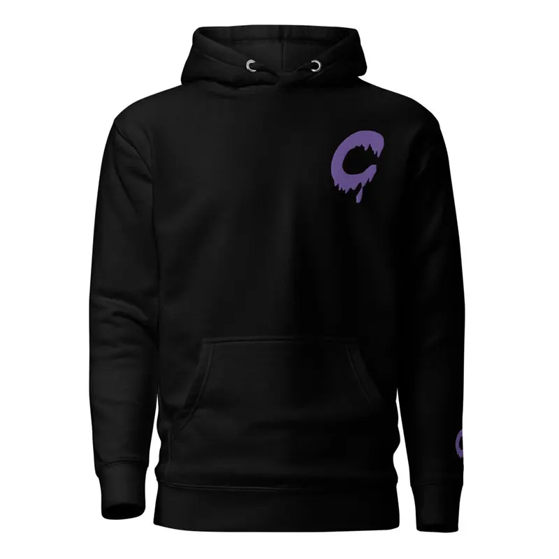 C logo hoodie (purple)