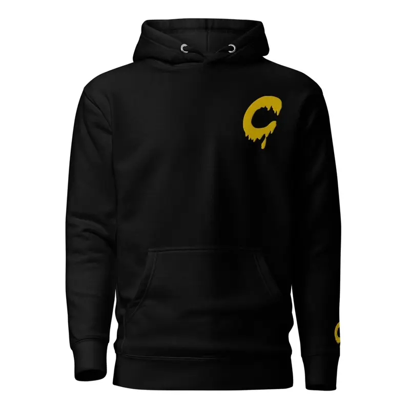 C logo hoodie (yellow)