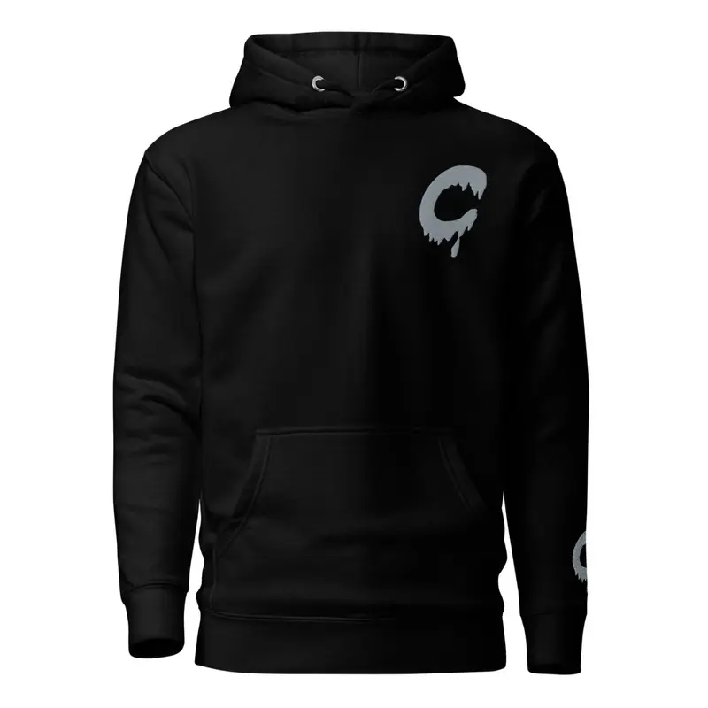 C logo hoodie (grey)