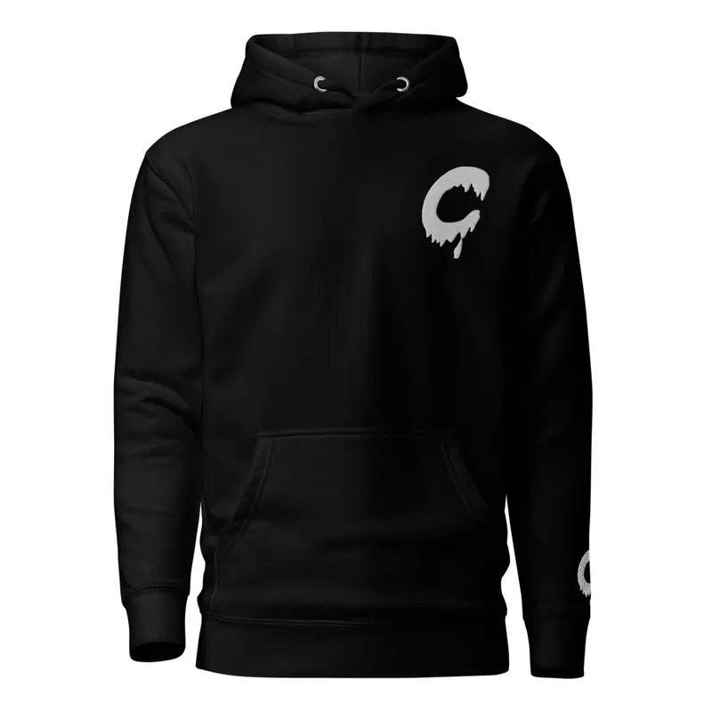 C logo hoodie (white)