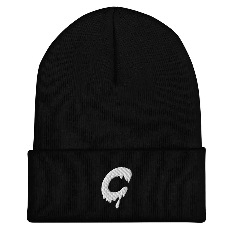 C logo beanie (white)