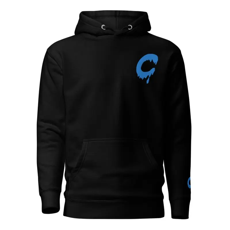 C logo hoodie (sky blue)