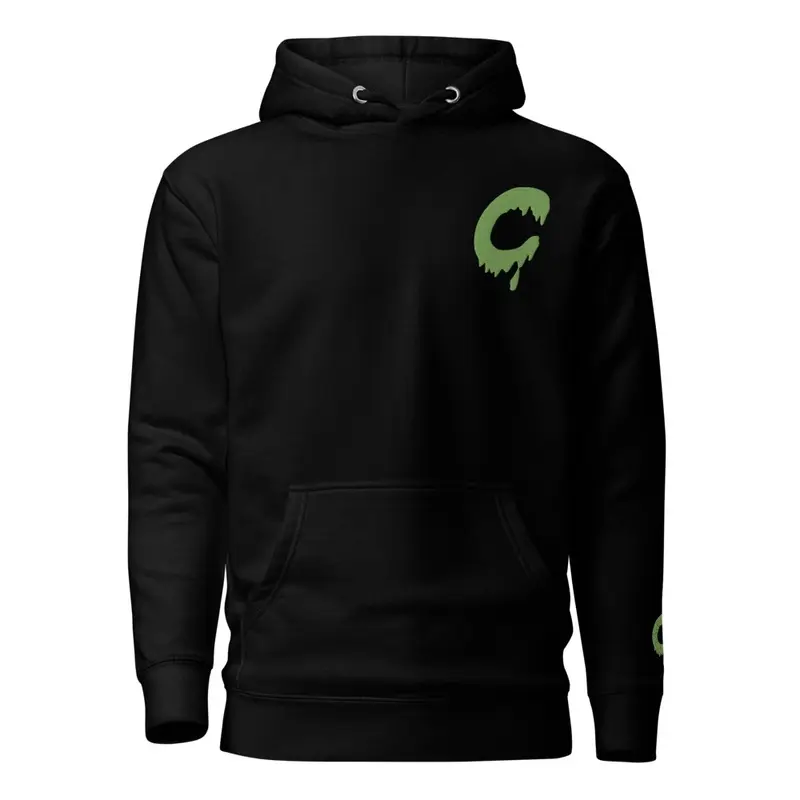 C logo hoodie (slime green)